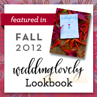 WeddingLovely Lookbook, Fall 2012